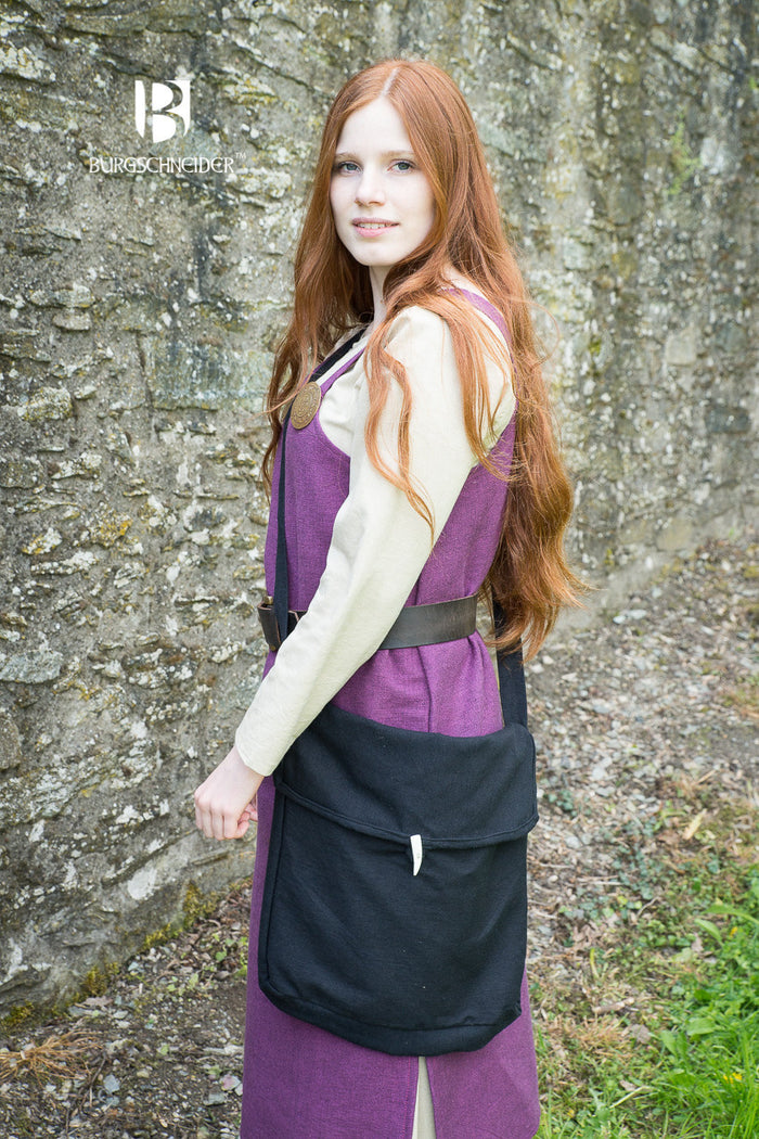 Middelaldertaske Ehwaz, sort