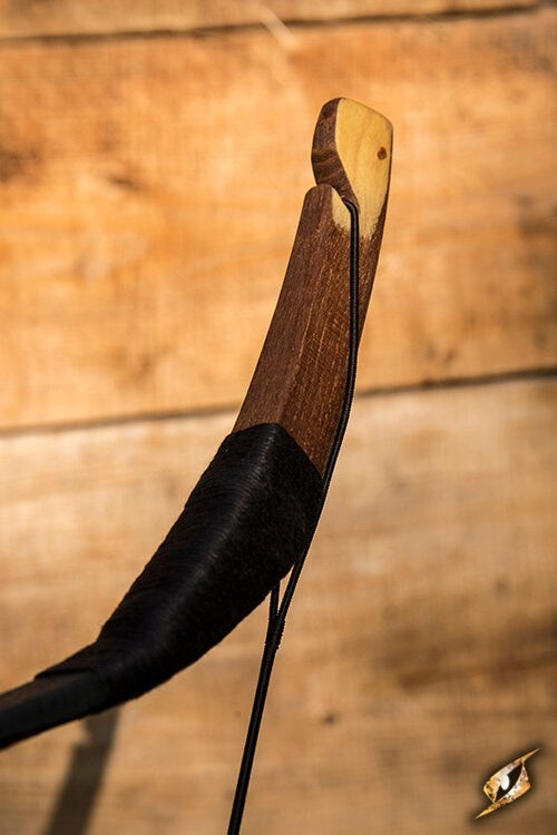 Arc équestre, noir, 118 cm, 24-26 lbs