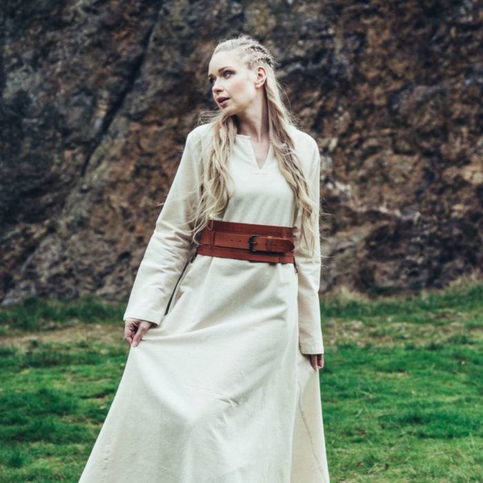 Viikinkivyö Sigrid, vaaleanharmaa