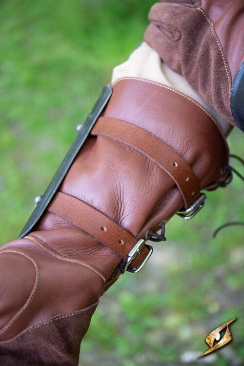 Ochraniacze przedramion Scout (bracers), czarne, 1 mm