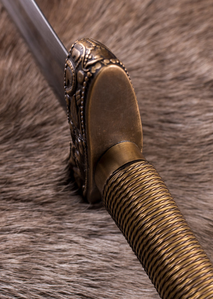 Viking sword Dybek, semi-sharp