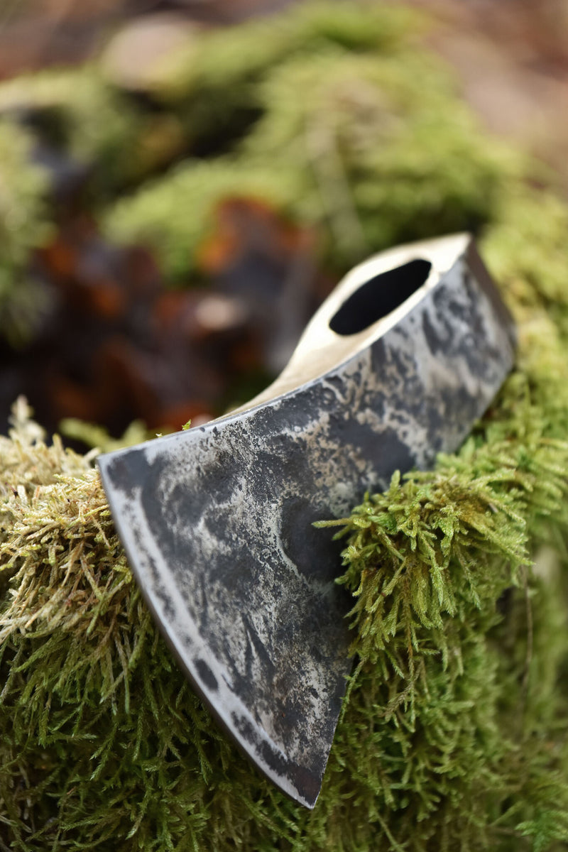 battle-ready økseblad, type I, sløv (battle-ready)