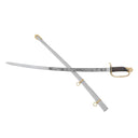 Sabre de cavalerie Guerre civile américaine avec gravures, semi-tranchant