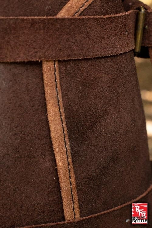 Armatura vichinga in pelle RFB, marrone