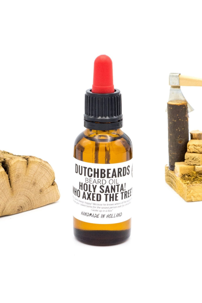 Baardolie Holy Santa! Who axed the tree?