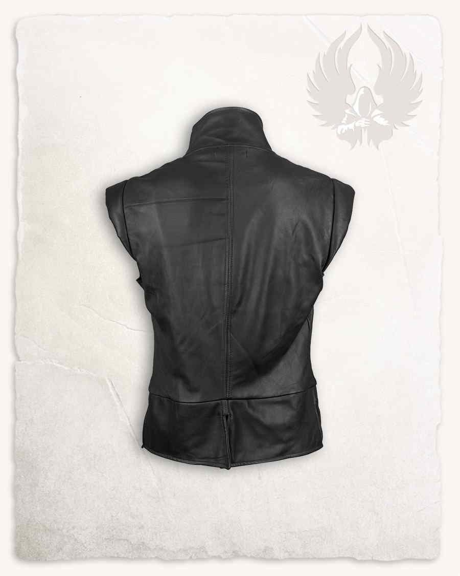Leren vest Tilly, 16e - 17e eeuws, zwart