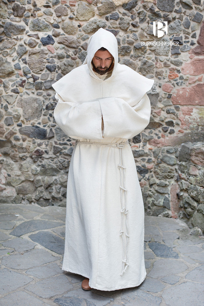 Cisterciënzer habijt monnikspij, crème