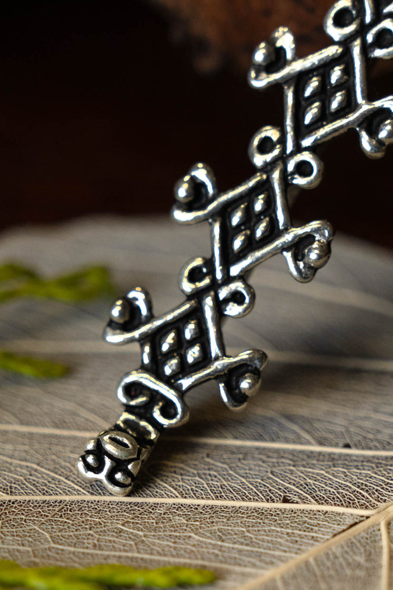 Birka jewel distributor, silvered bronze