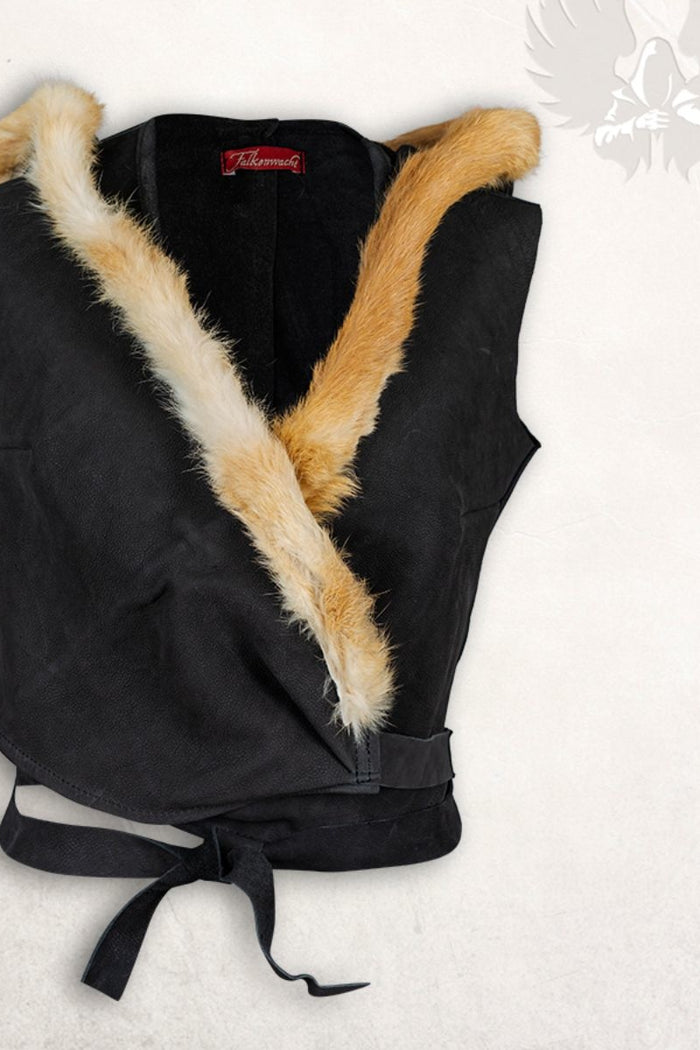 Lædertop Jetta, sort