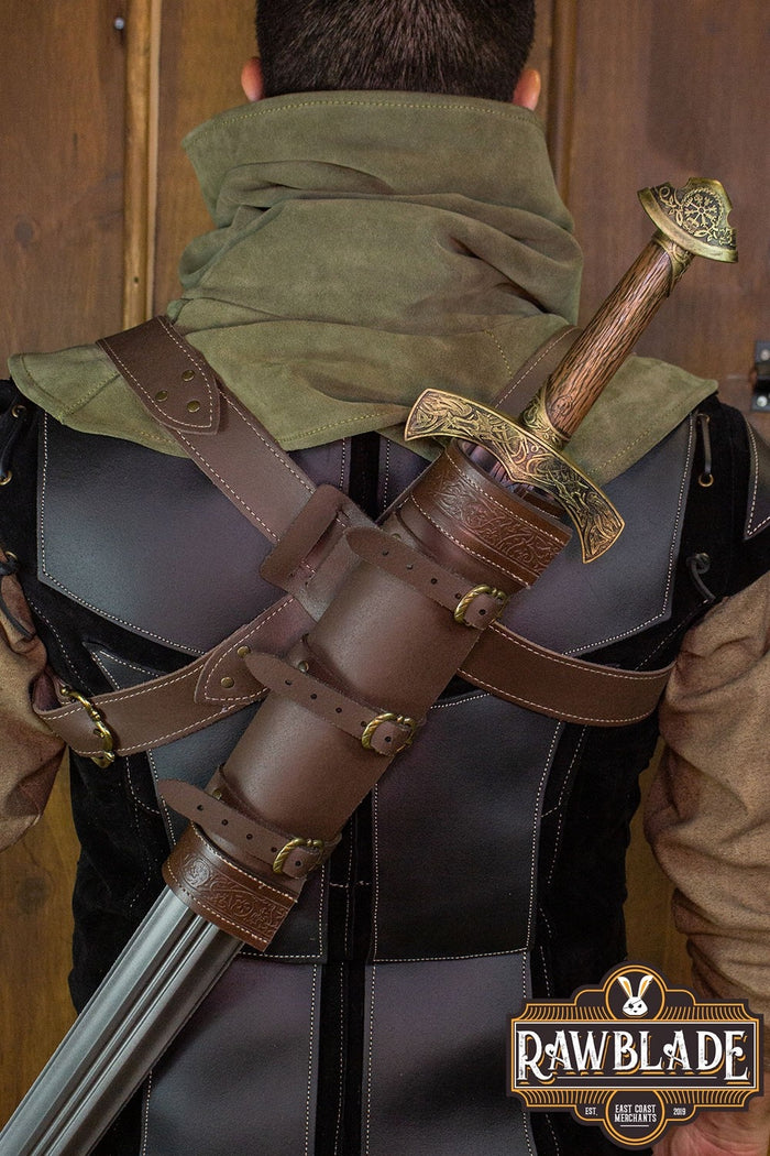 Fourreau dorsal Astrid – marron