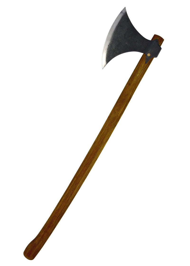 Ascia danese, finitura antica (Royal Armouries), tipo M, semi-affilata