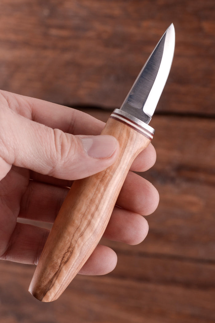 Stainless steel woodworking knife