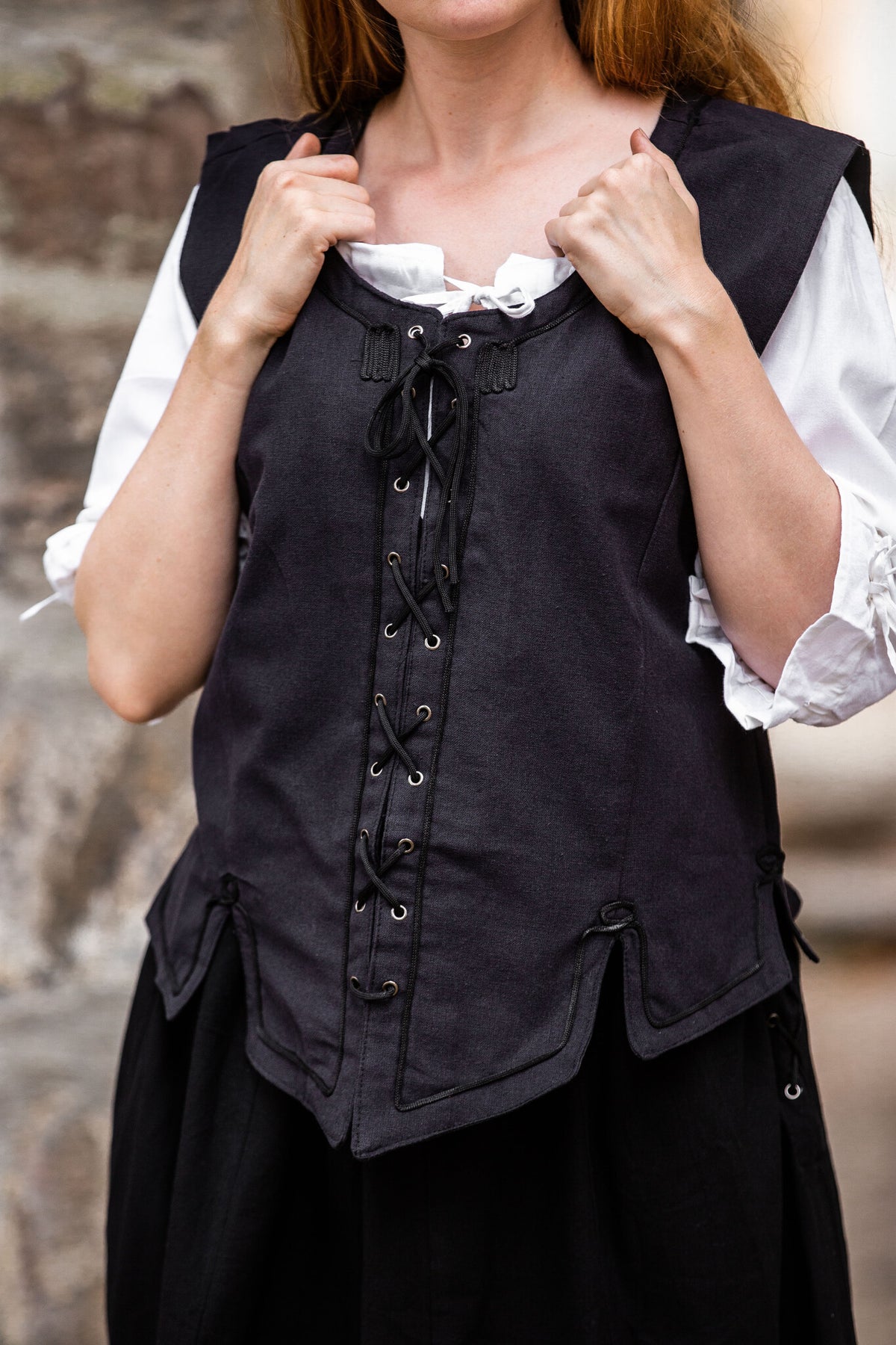 16e eeuwse doublet Christine zwart