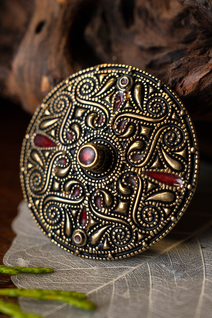 Keltu broche Auvers Sur Oise, bronza