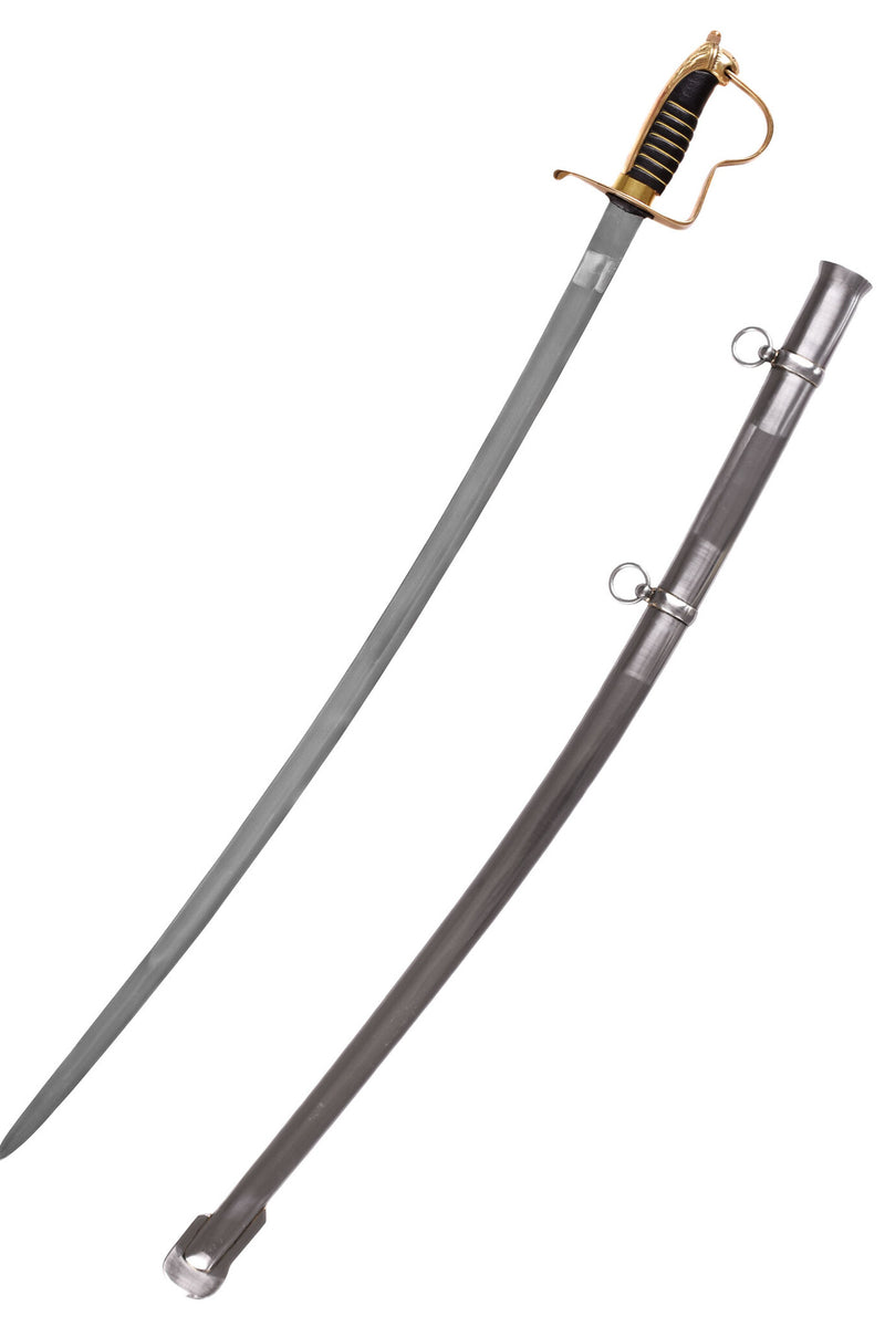 Sable de oficial de la marina británica, semi-afilado