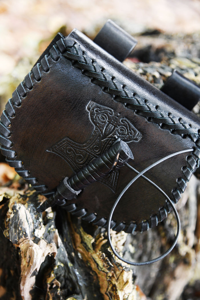 Apprendre sac avec Marteau de Thor noir