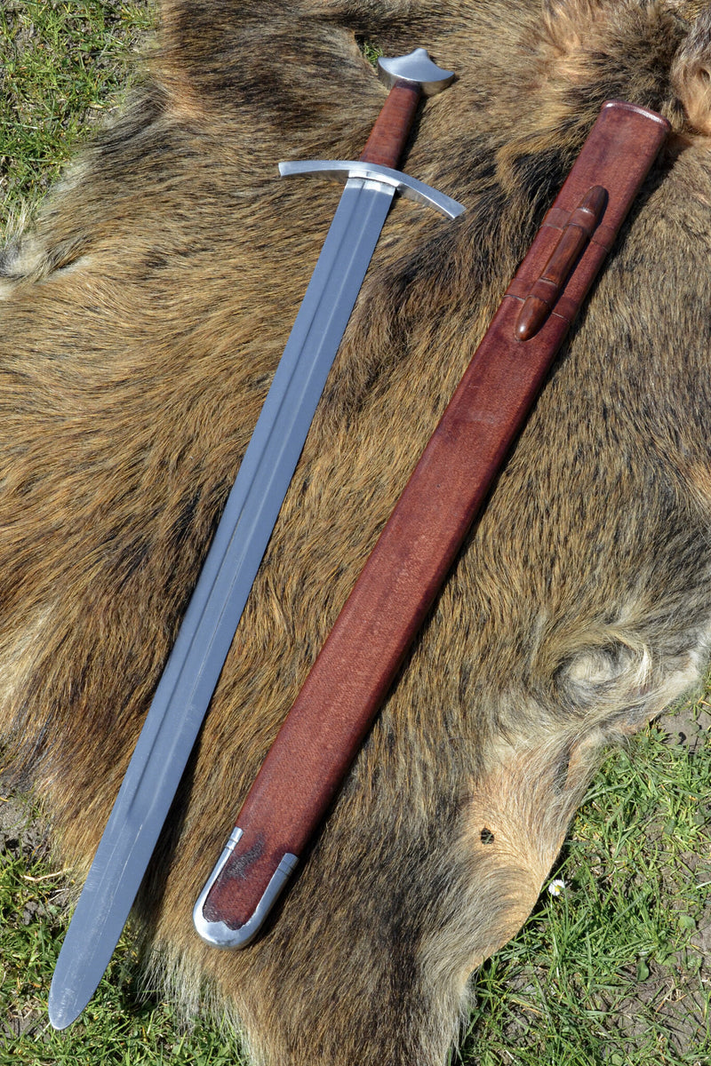 Enhåndssværd fra 1200-tallet, Oakeshott type XIII, sløvt (battle-readyt)