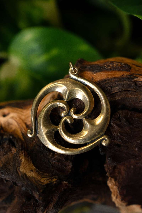Gallo romersk solamulet, brons