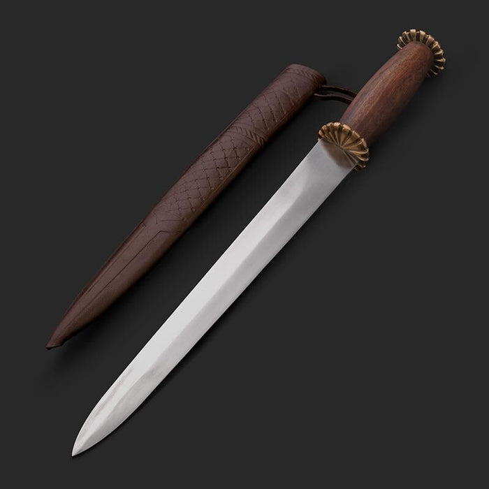 13th-14th century roundel dagger, semi-sharp