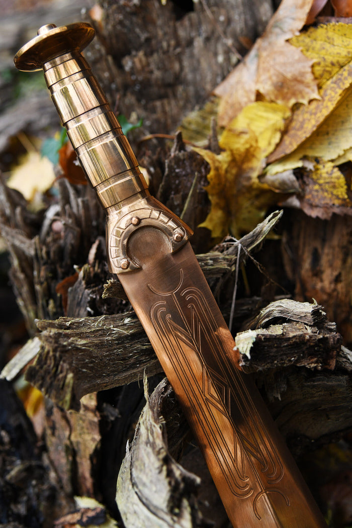 Bronstijdzwaard Denemarken, semi-scherp