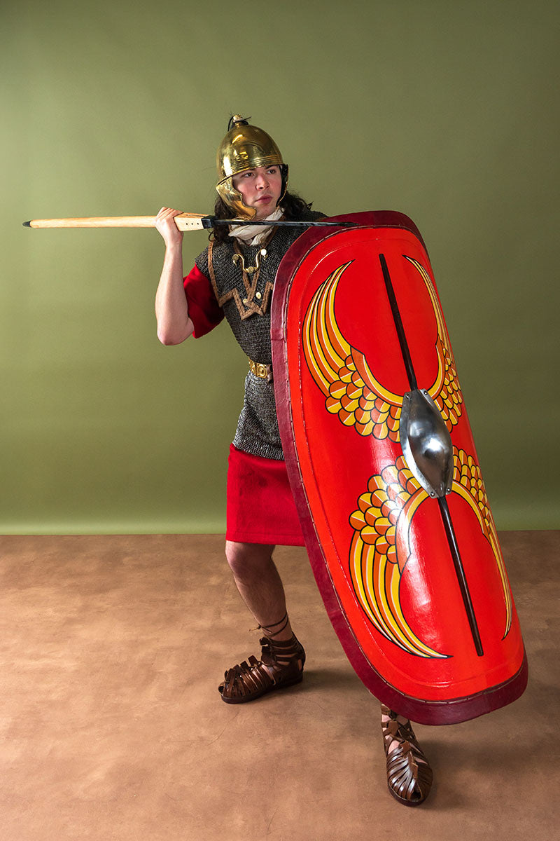 Kwadratowy pilum, półostry