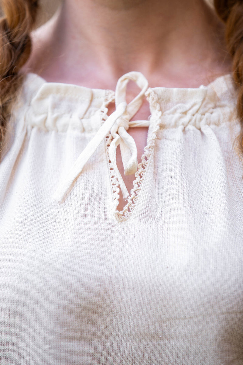 Skjorta Fleur, crème