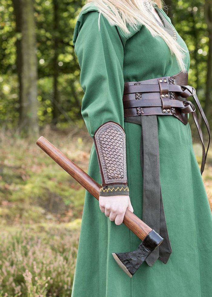 Viking dress Helga, green