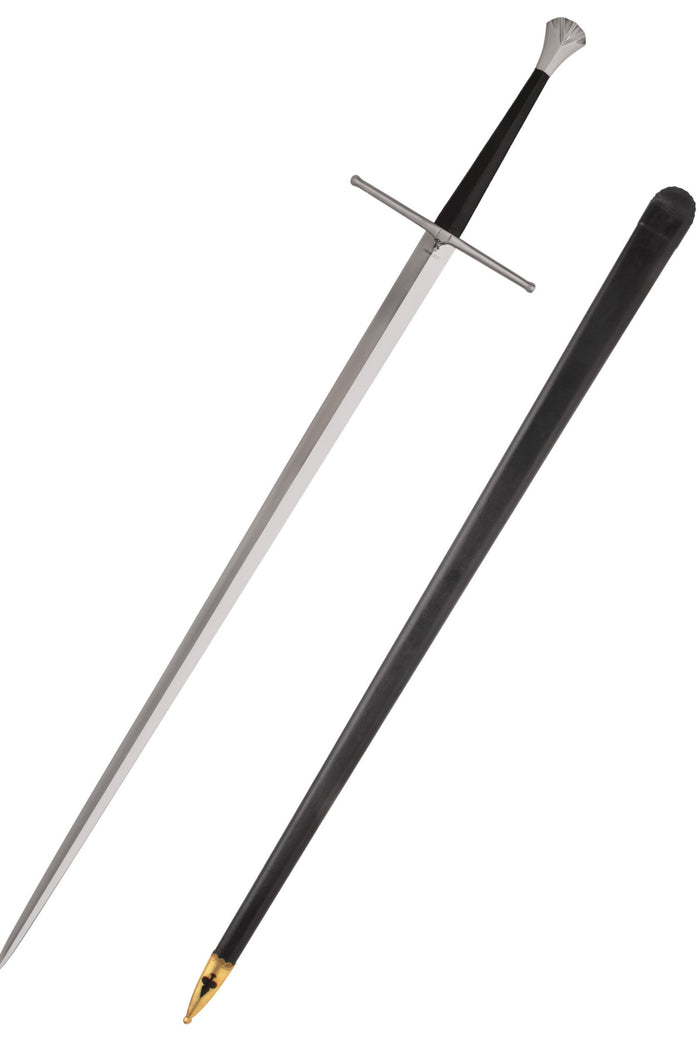 15e eeuwse tweehander, Royal Armouries, semi-scherp