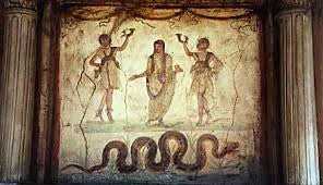 Relief lararium z Pompejów