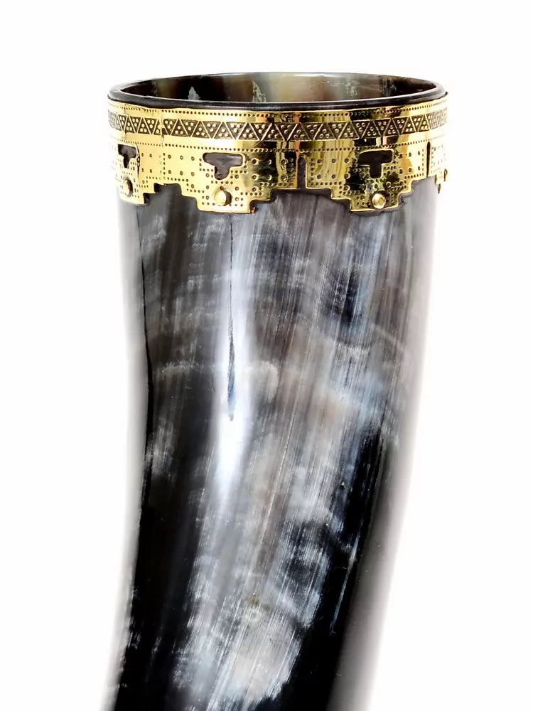 Cuerno vikingo para beber Birka, 300–500 ml