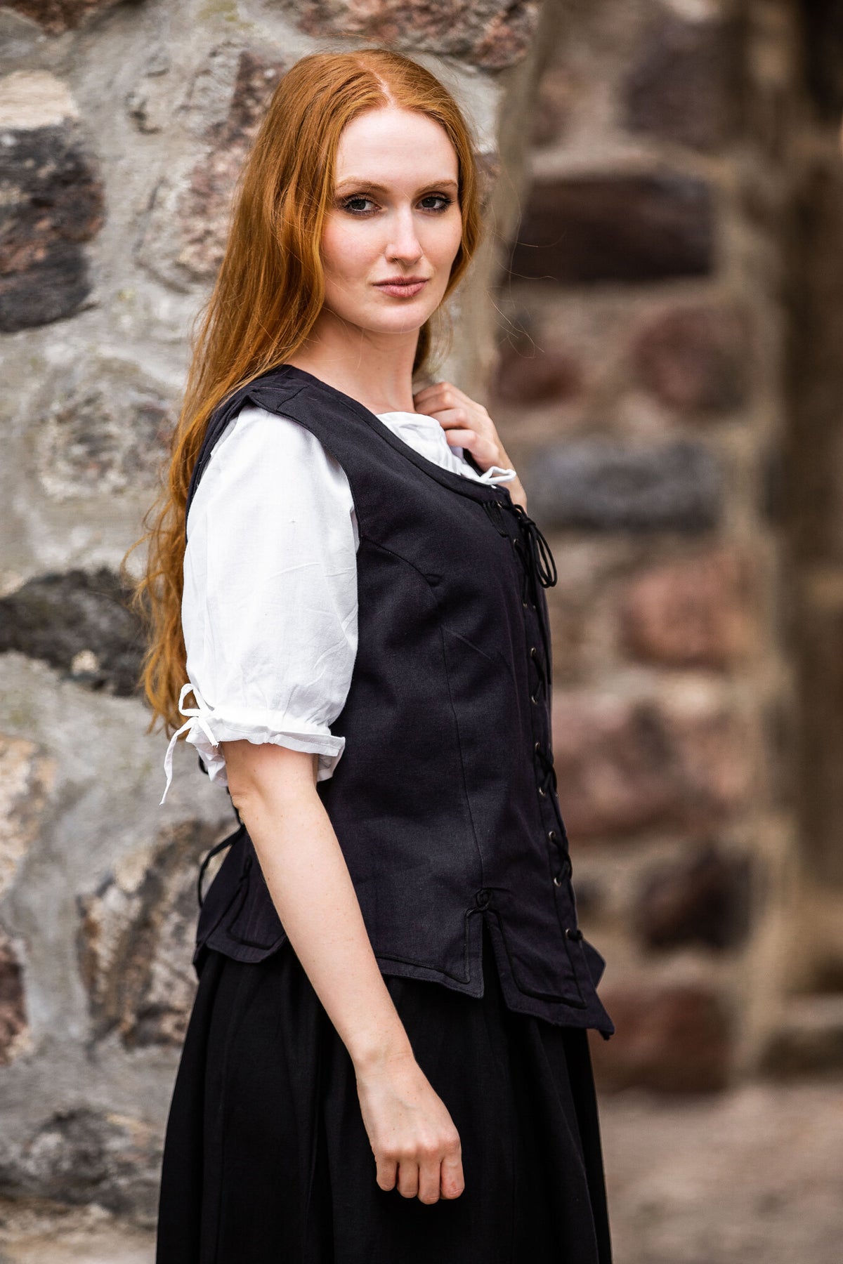 16e eeuwse doublet Christine zwart
