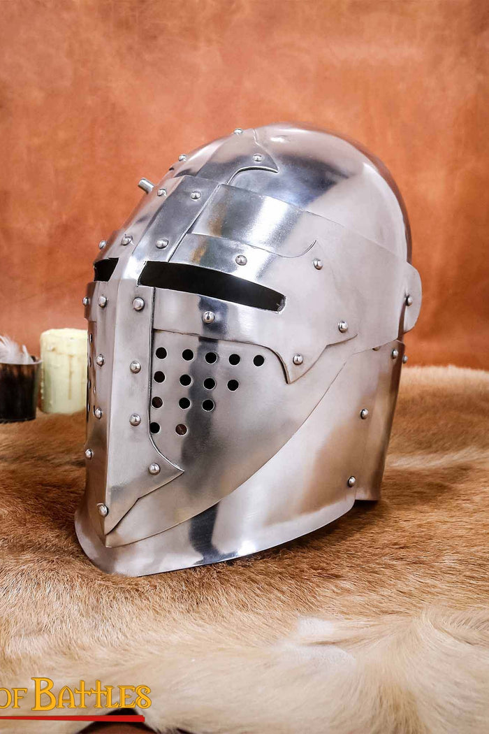 Bascinet grande, 2 mm (battle-ready)