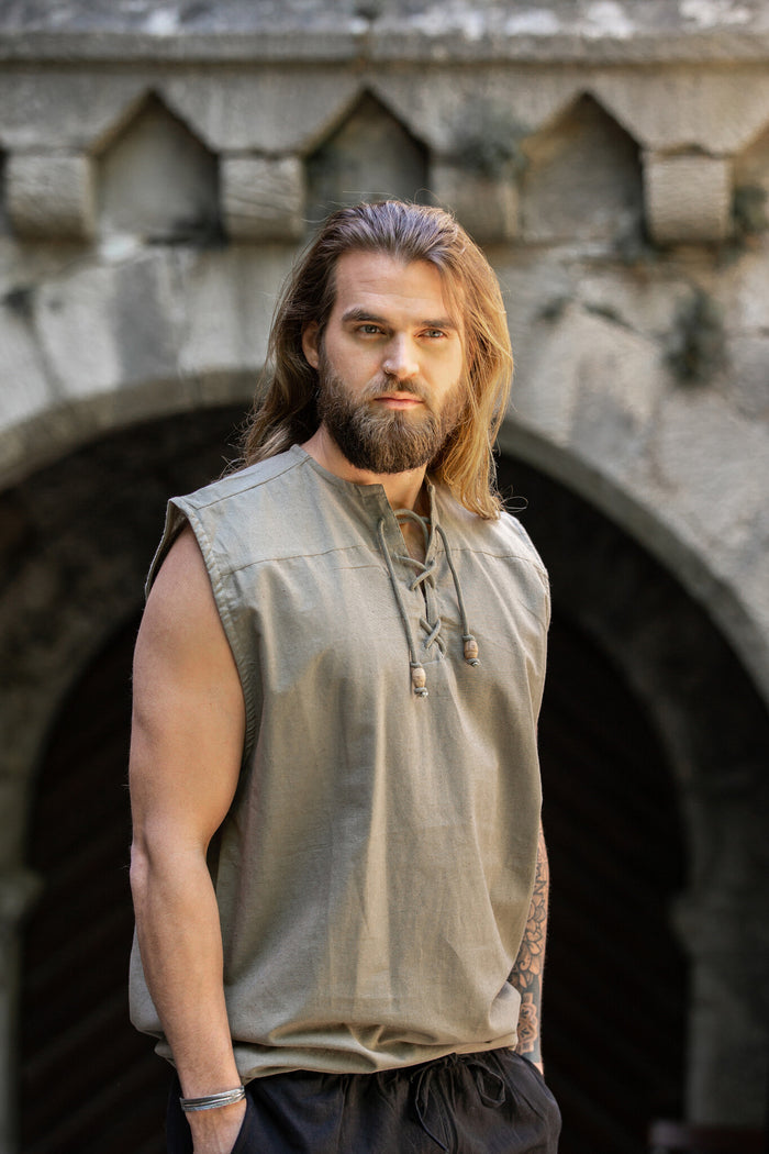 Pirate shirt Jean, hemp color