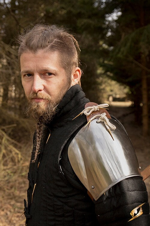 Spaulders Churburg, poliert, 1 mm