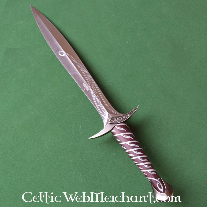 Dardo, espada de Bilbo Bolsón, semi-afilada