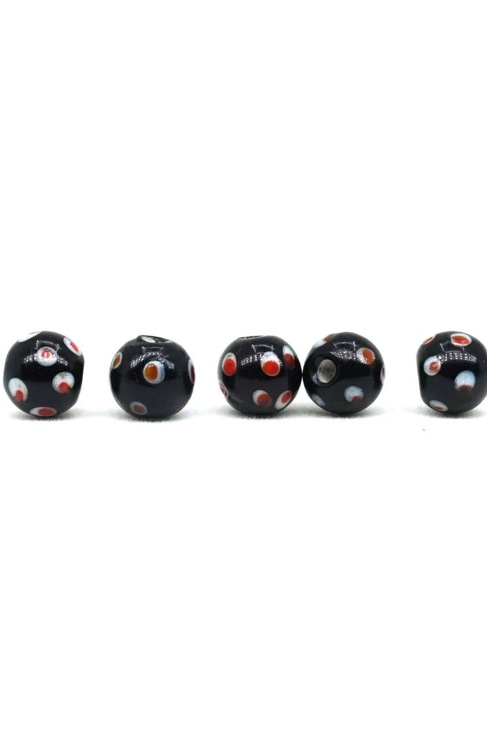 Viking glass beads, Öland, 5 pieces