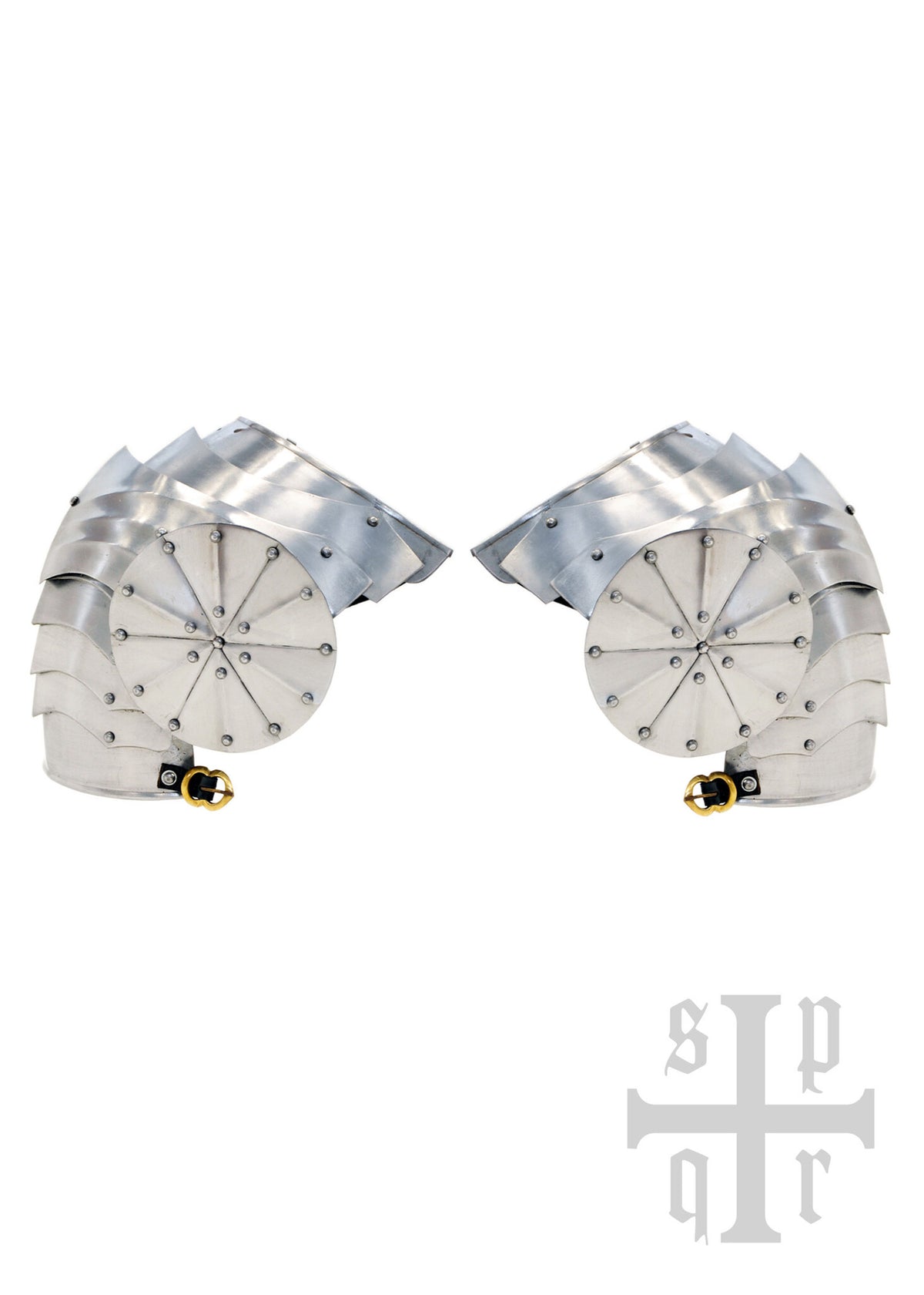 Gotiske pauldrons med besagews, 1,5 mm