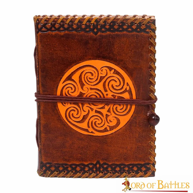 Læderbog keltiske spiraler