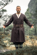 Kaftan Gustav, brun, ullmix