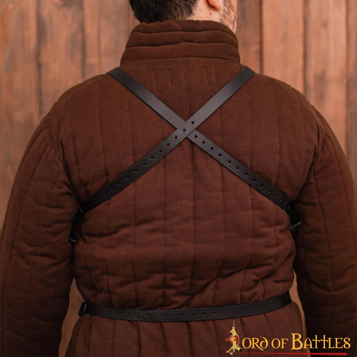 Brustkürass 15. Jahrhundert, schwarz, 1,6 mm