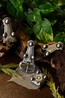 Herraje de cinturón alamán de Balingen, plateado