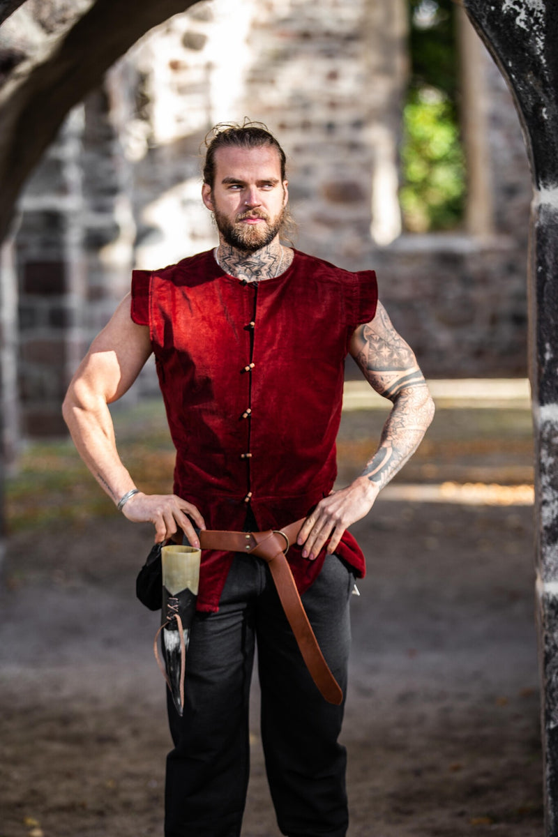 Doublet aus dem späten 16. Jahrhundert Watergeuzen, rot