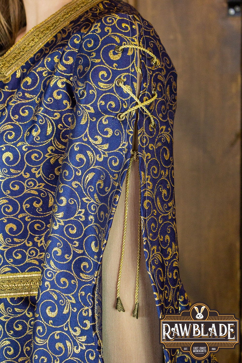 Aquitania nobele jurk, blauw