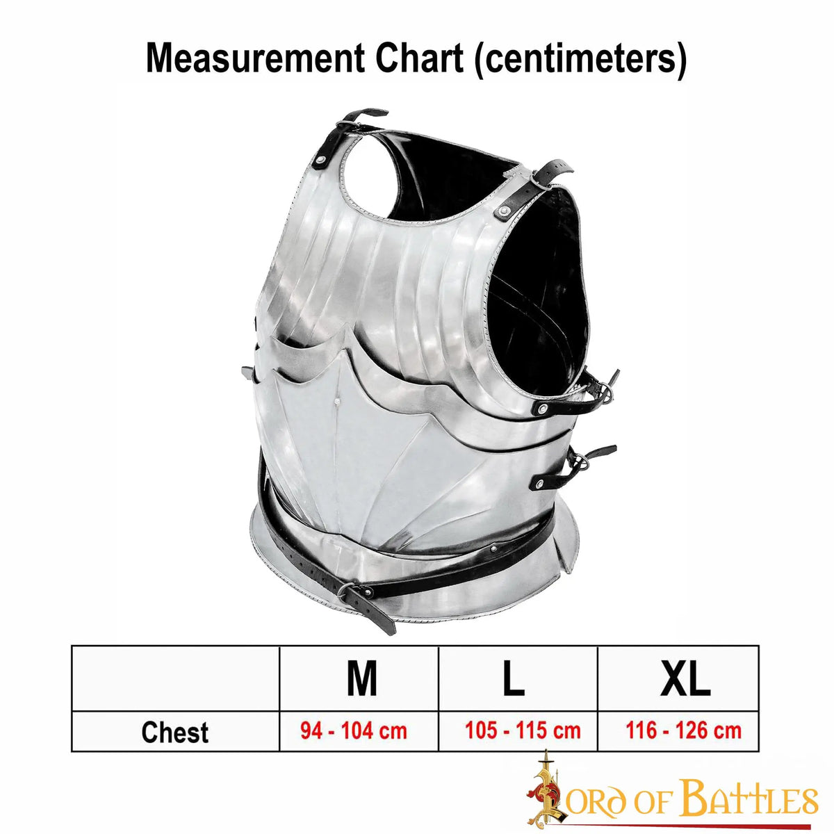15e eeuws Gotisch kuras, 1.2 mm
