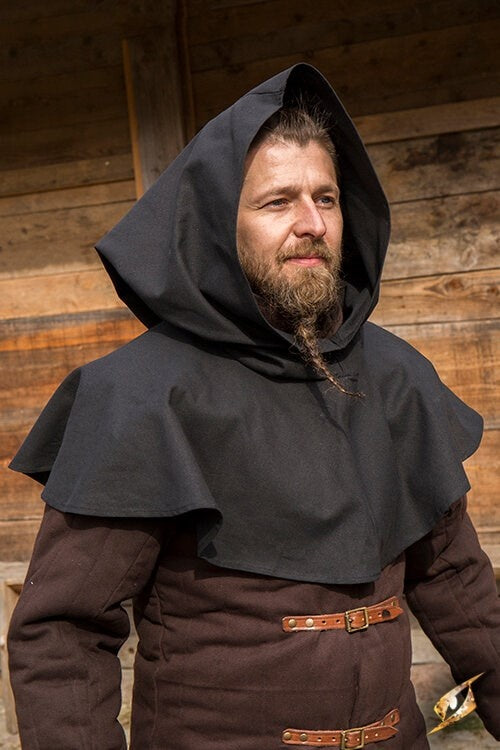 Medeltida kaperon Walt, svart