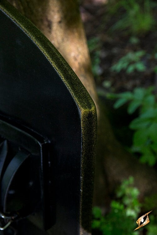 Elficka tarcza LARP, niebieska, 120 × 55 cm