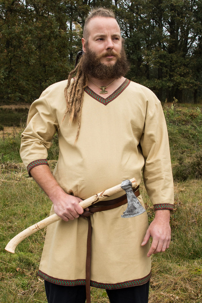 Sand colored Viking tunic