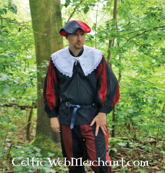 Kołnierz XVII-wieczny Leonard, biały