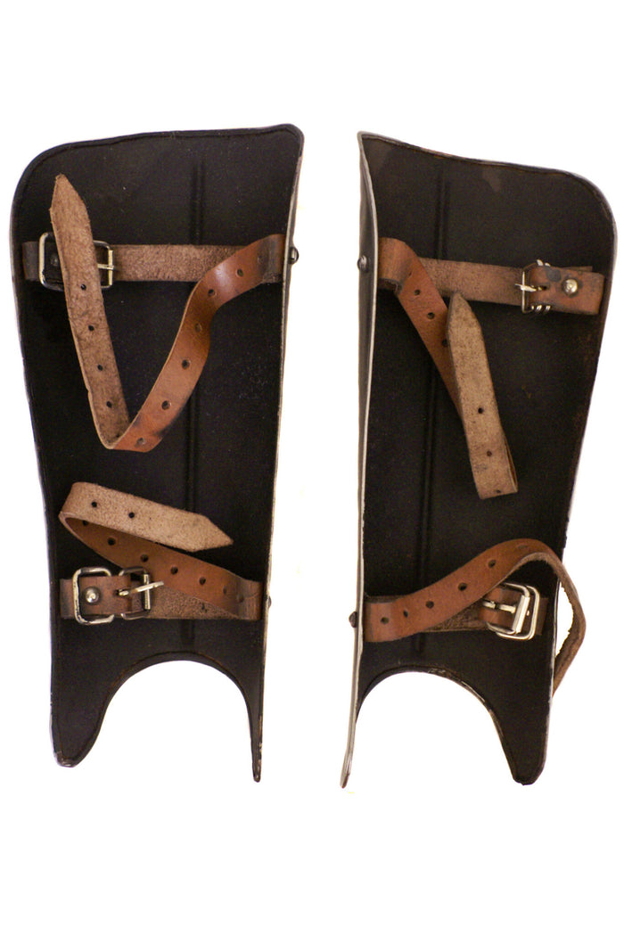 Greaves with rib, 1.6 mm