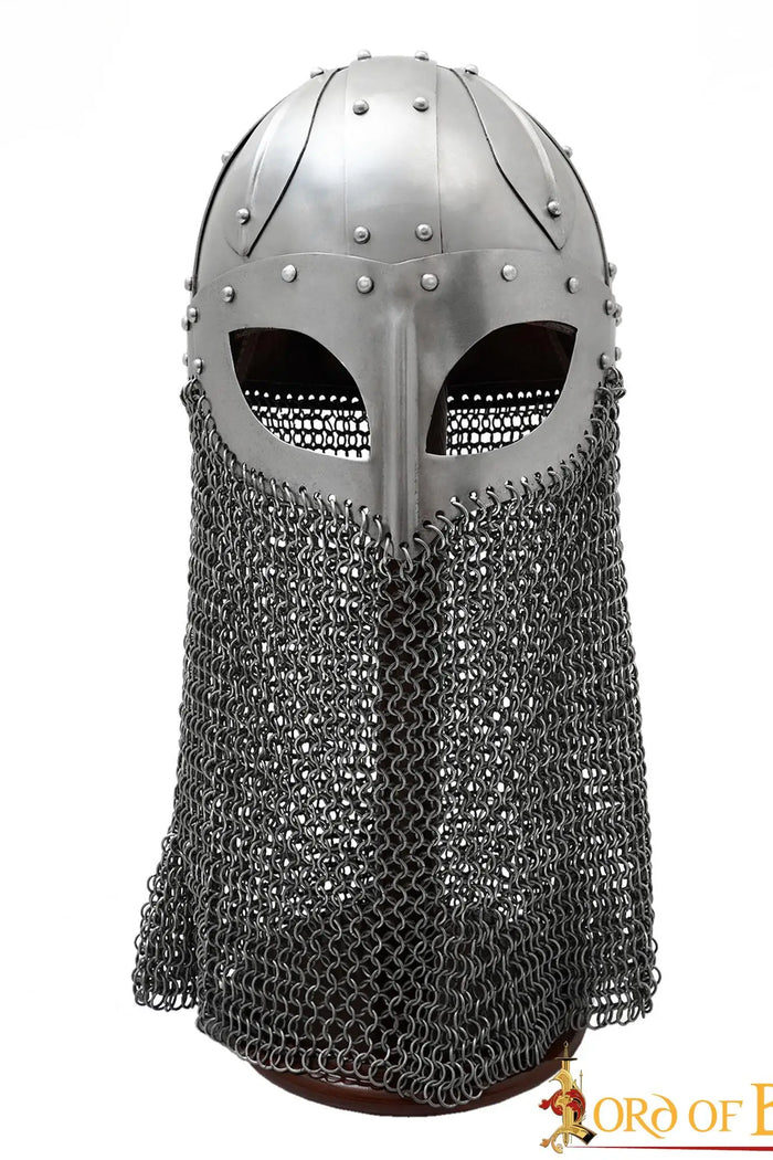 Capacete Viking Haakon com aventail de cota de malha, 1,6 mm